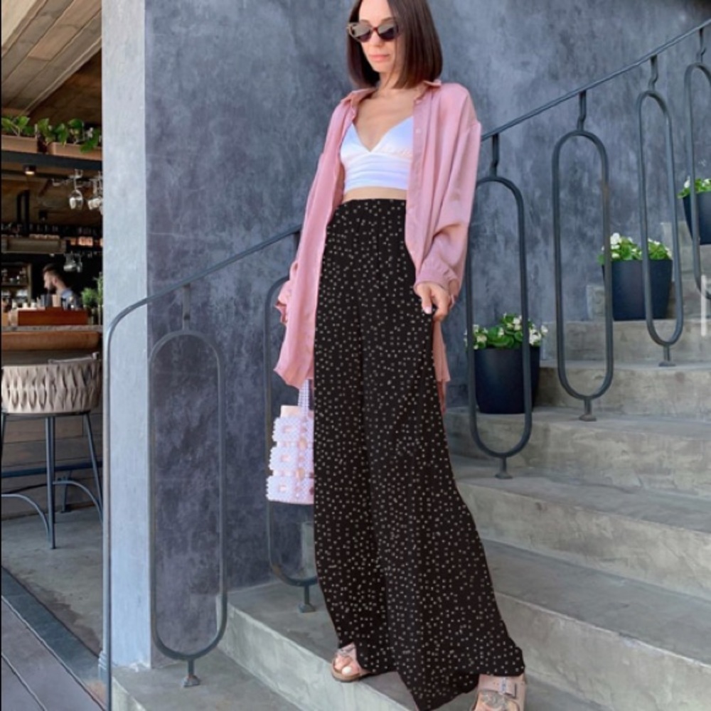 Zara palazzo pants